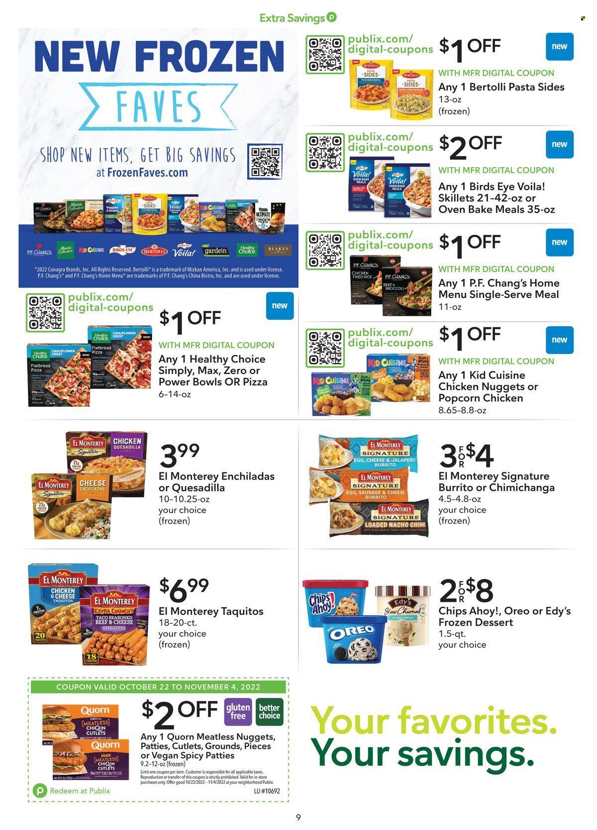 Publix (AL, FL, GA, NC, SC, TN) Weekly Ad Flyer Specials October 22 to November 4, 2022