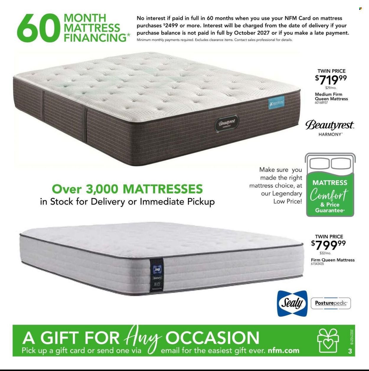 Nebraska Furniture Mart (IA, KS, NE, TX) Weekly Ad Flyer Specials October 21 to October 25, 2022