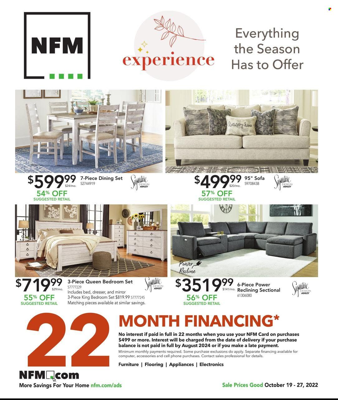 Nebraska Furniture Mart (IA, KS, NE, TX) Weekly Ad Flyer Specials October 21 to October 27, 2022