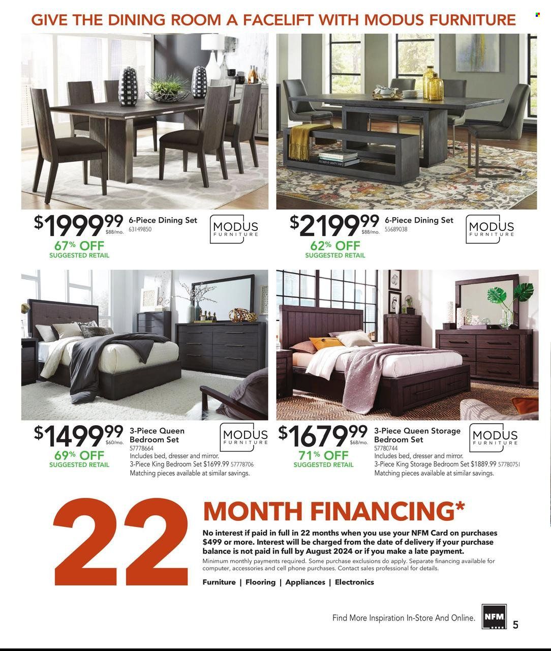 Nebraska Furniture Mart (IA, KS, NE, TX) Weekly Ad Flyer Specials October 21 to October 27, 2022