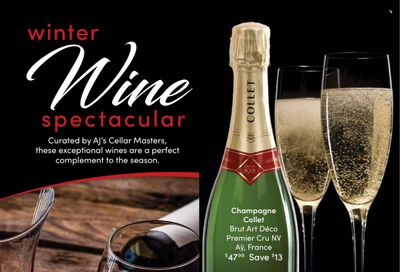 AJ's Fine Foods (AZ) Weekly Ad Flyer Specials October 22 to January 15, 2023