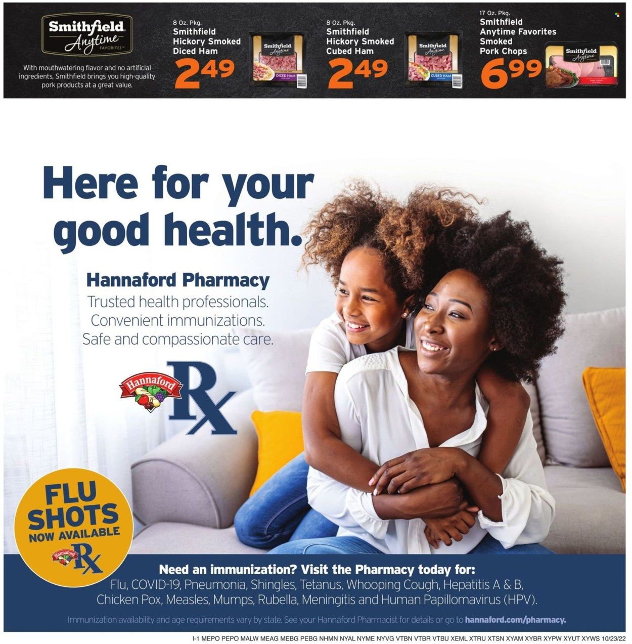 Hannaford (NY) Weekly Ad Flyer Specials October 23 to October 29, 2022