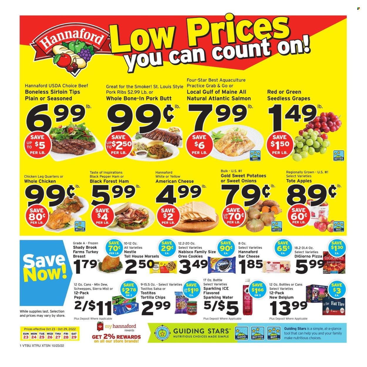 Hannaford (VT) Weekly Ad Flyer Specials October 23 to October 29, 2022