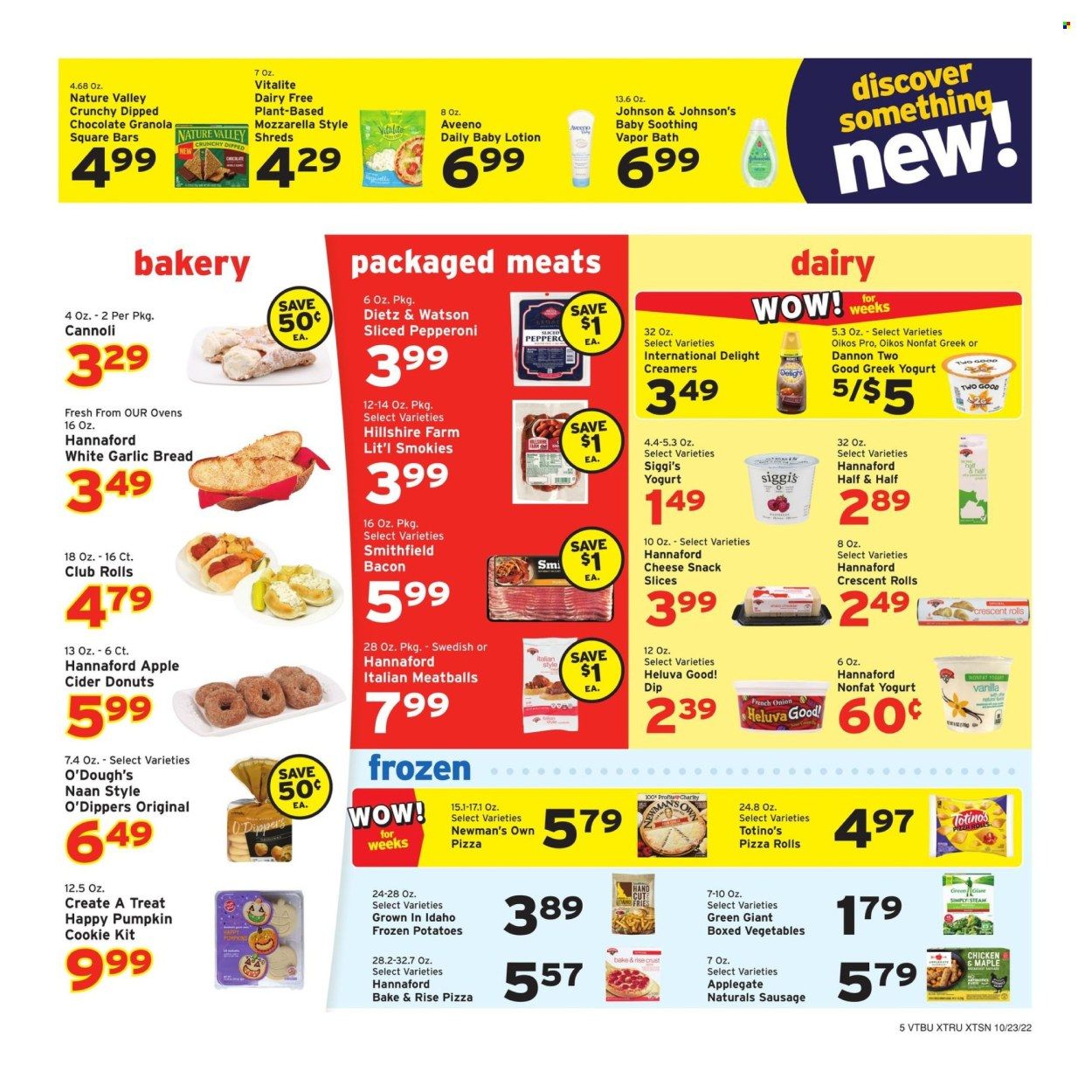 Hannaford (VT) Weekly Ad Flyer Specials October 23 to October 29, 2022