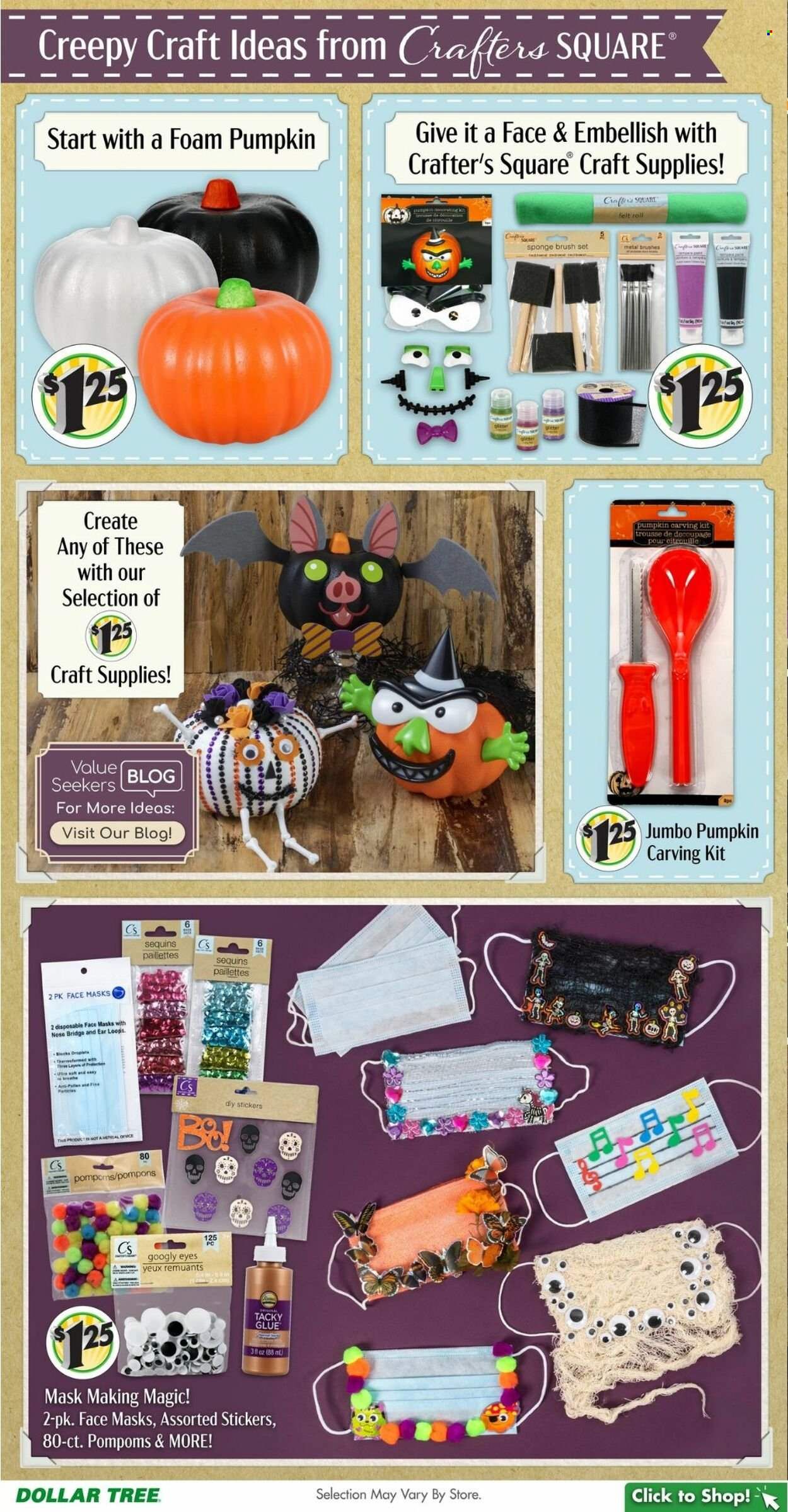 Dollar Tree Weekly Ad Flyer Specials October 23 to October 31, 2022