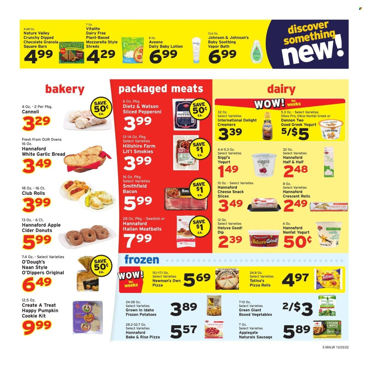 Hannaford (MA) Weekly Ad Flyer Specials October 23 to October 29, 2022