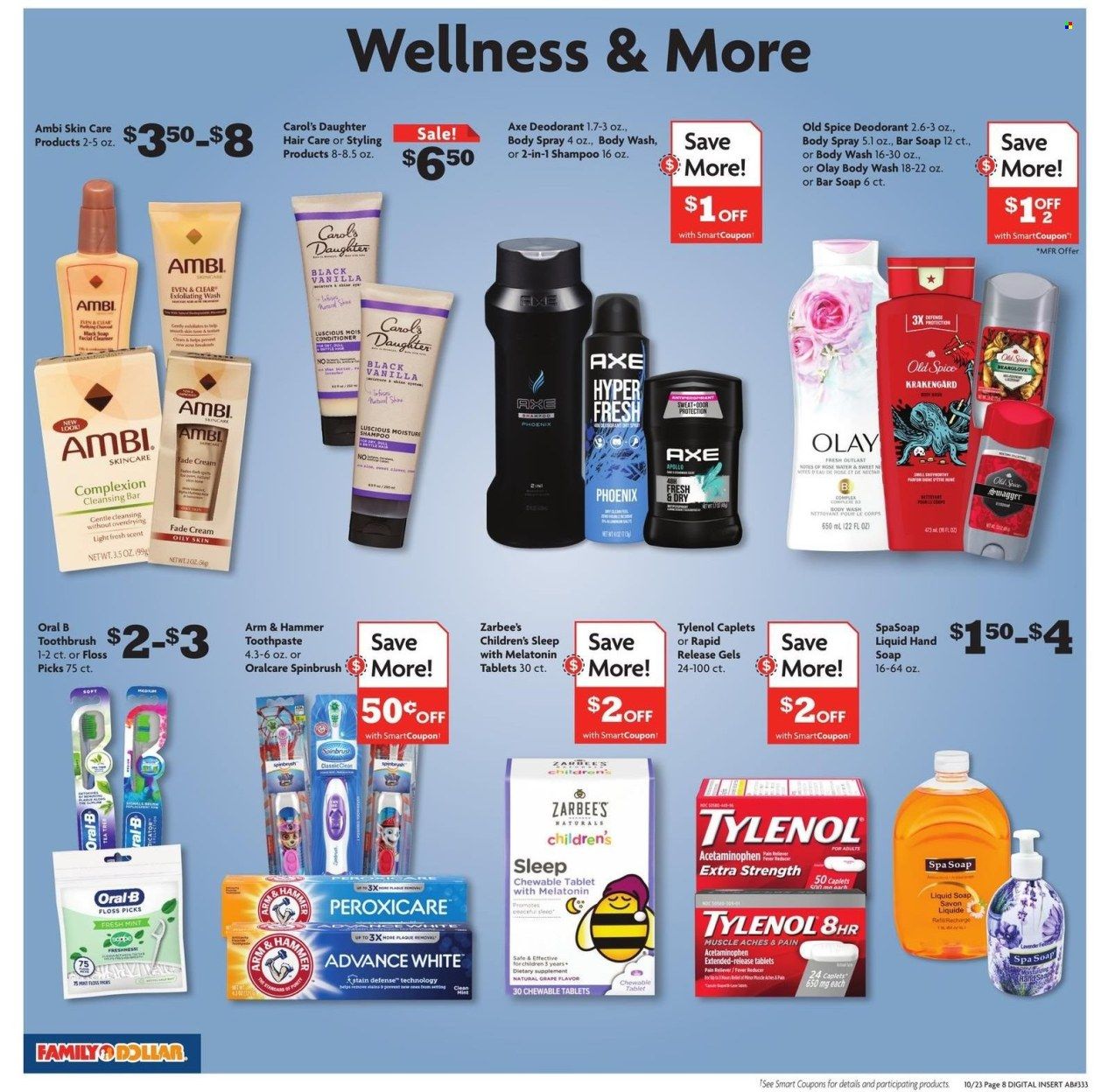 Family Dollar Weekly Ad Flyer Specials October 23 to October 29, 2022