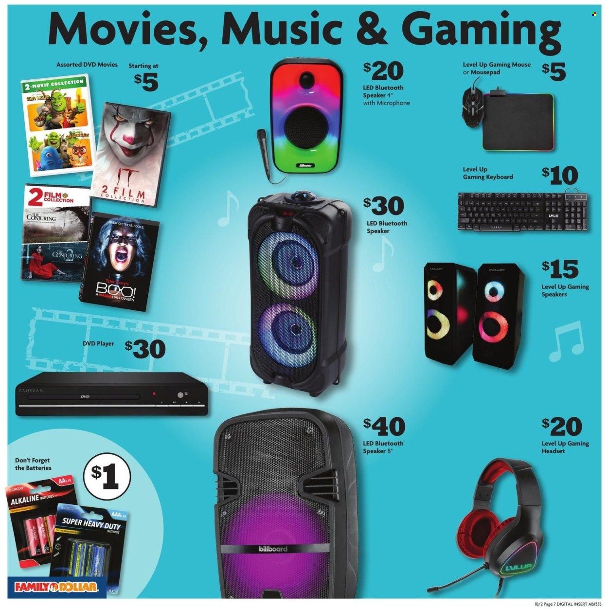 Family Dollar Weekly Ad Flyer Specials October 23 to October 29, 2022