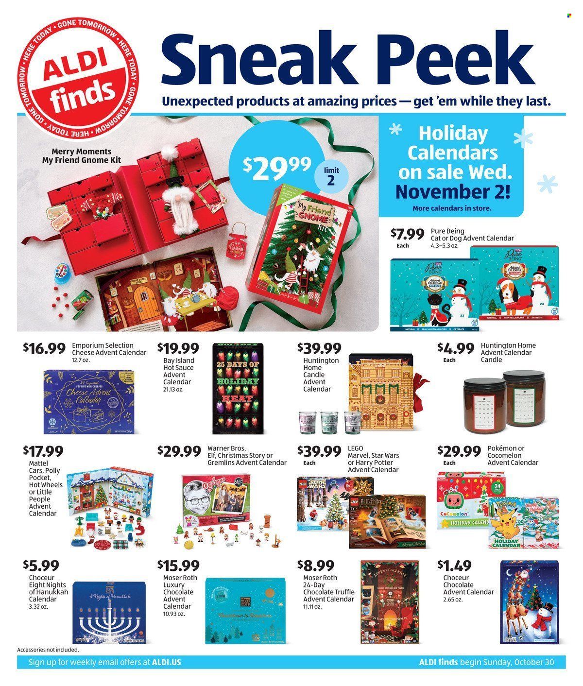 ALDI (MI, MN, NJ, NY, PA, VT) Weekly Ad Flyer Specials October 30 to November 5, 2022