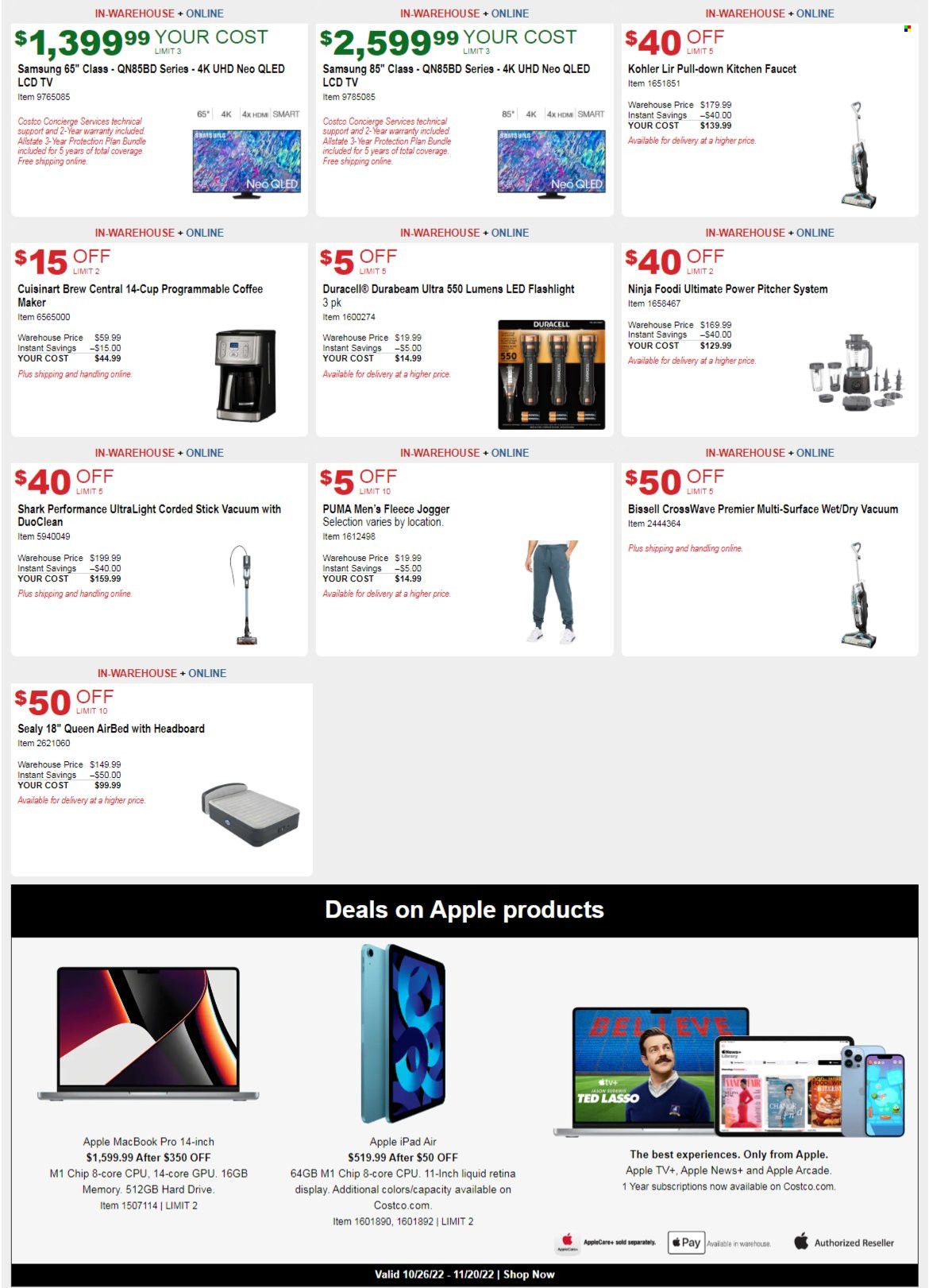 Costco Weekly Ad Flyer Specials October 26 to November 20, 2022