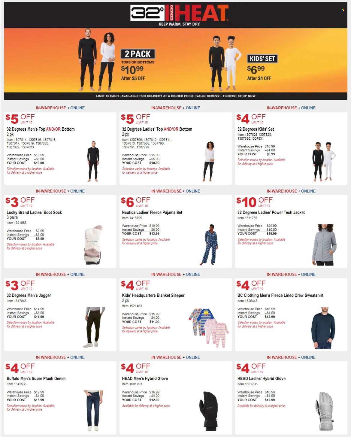 Costco Weekly Ad Flyer Specials October 26 to November 20, 2022