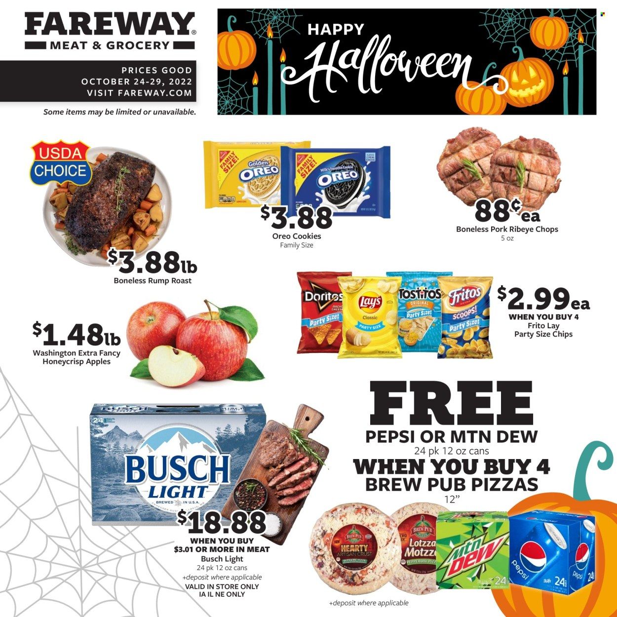 Fareway (IA) Weekly Ad Flyer Specials October 24 to October 29, 2022