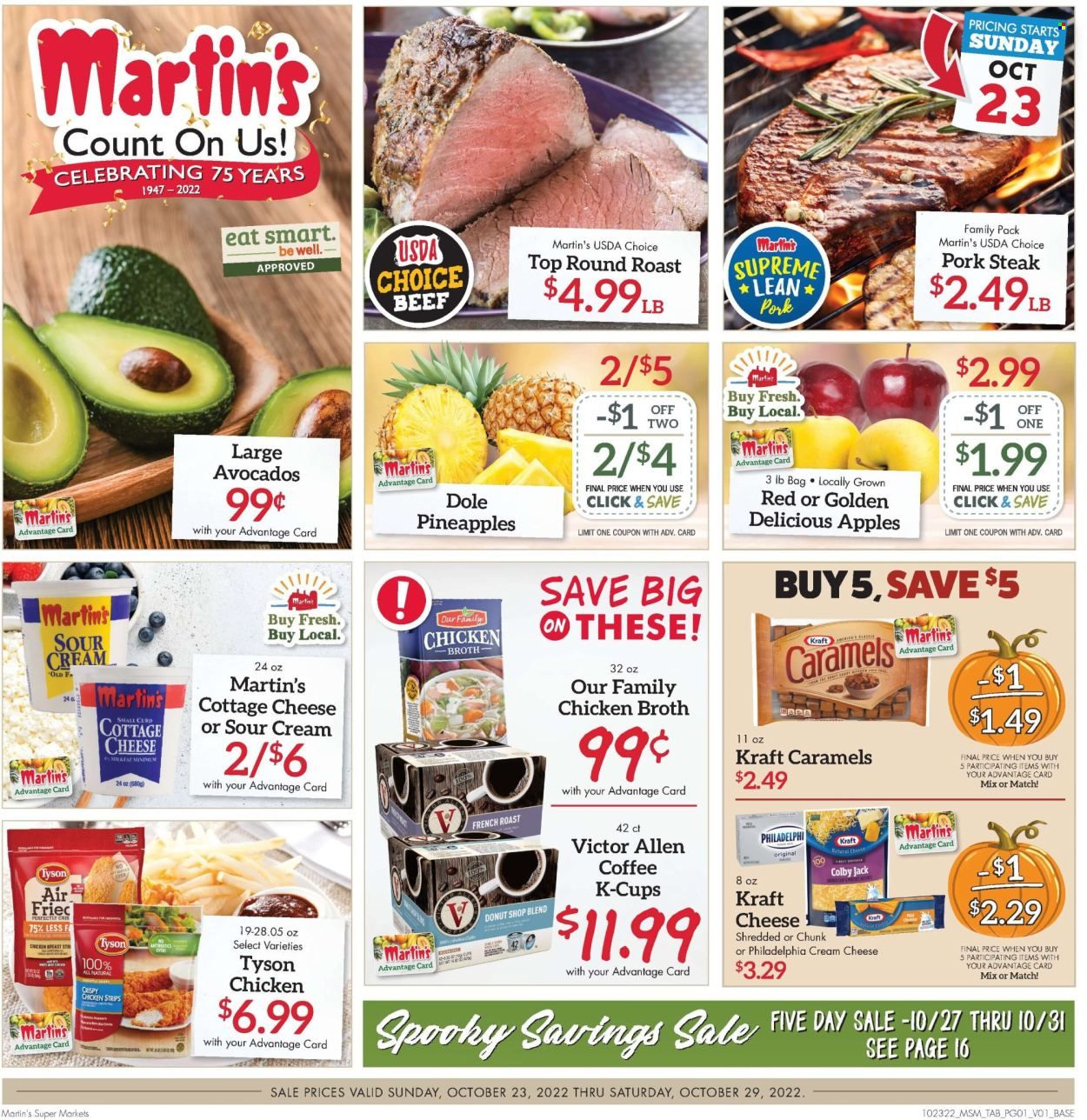 Martin’s (IN, MI) Weekly Ad Flyer Specials October 23 to October 29, 2022