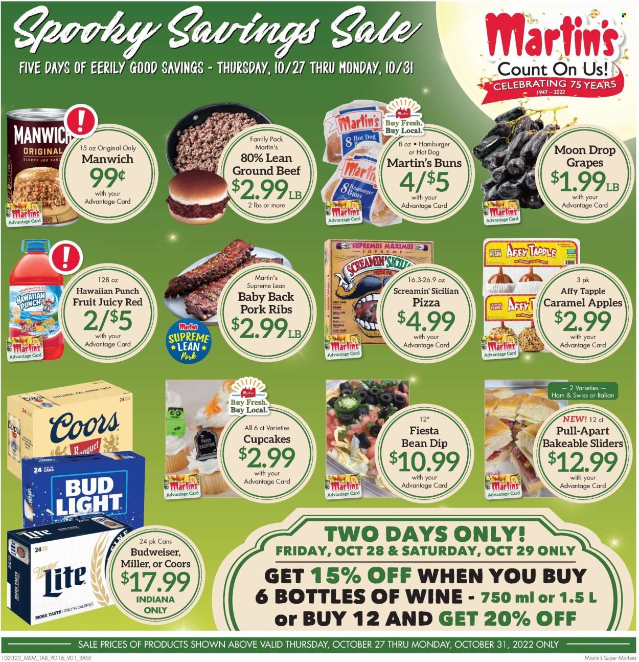 Martin’s (IN, MI) Weekly Ad Flyer Specials October 23 to October 29, 2022