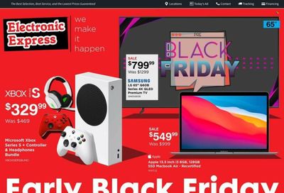 Electronic Express (AL, TN) Weekly Ad Flyer Specials October 23 to October 29, 2022