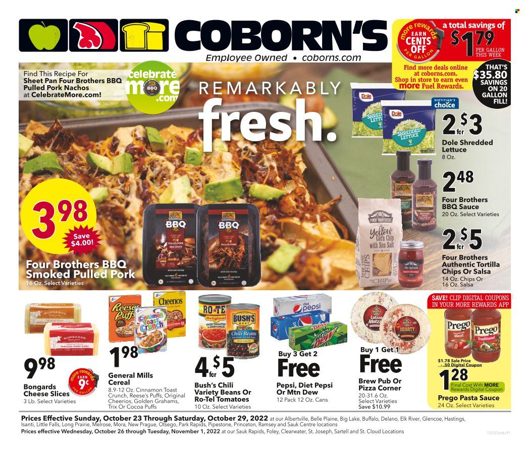 Coborn's (MN, SD) Weekly Ad Flyer Specials October 23 to October 29, 2022
