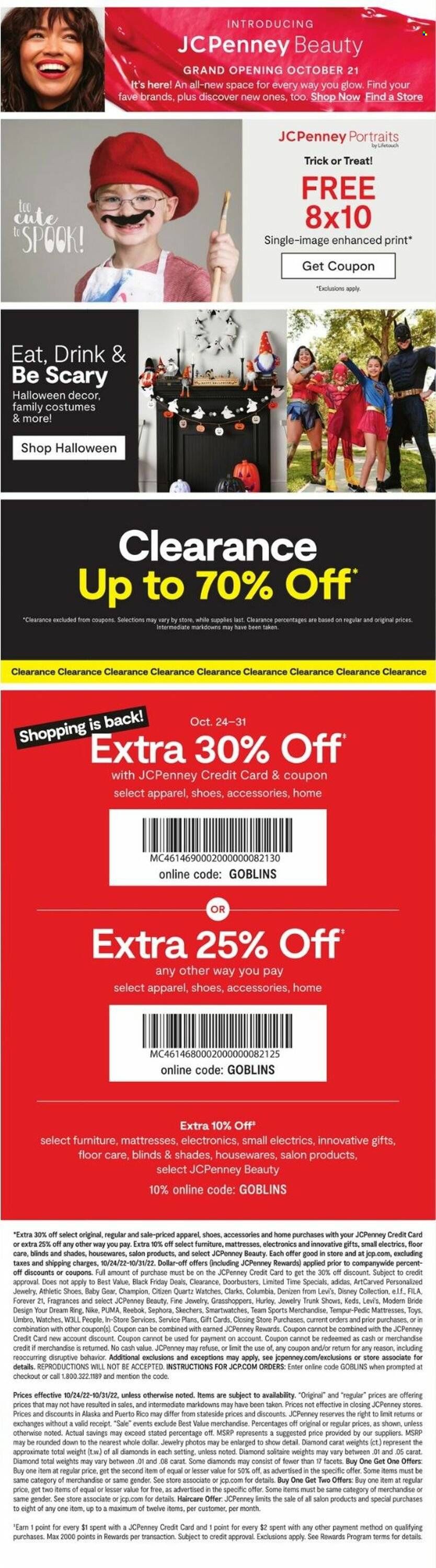 JCPenney Weekly Ad Flyer Specials October 24 to October 31, 2022