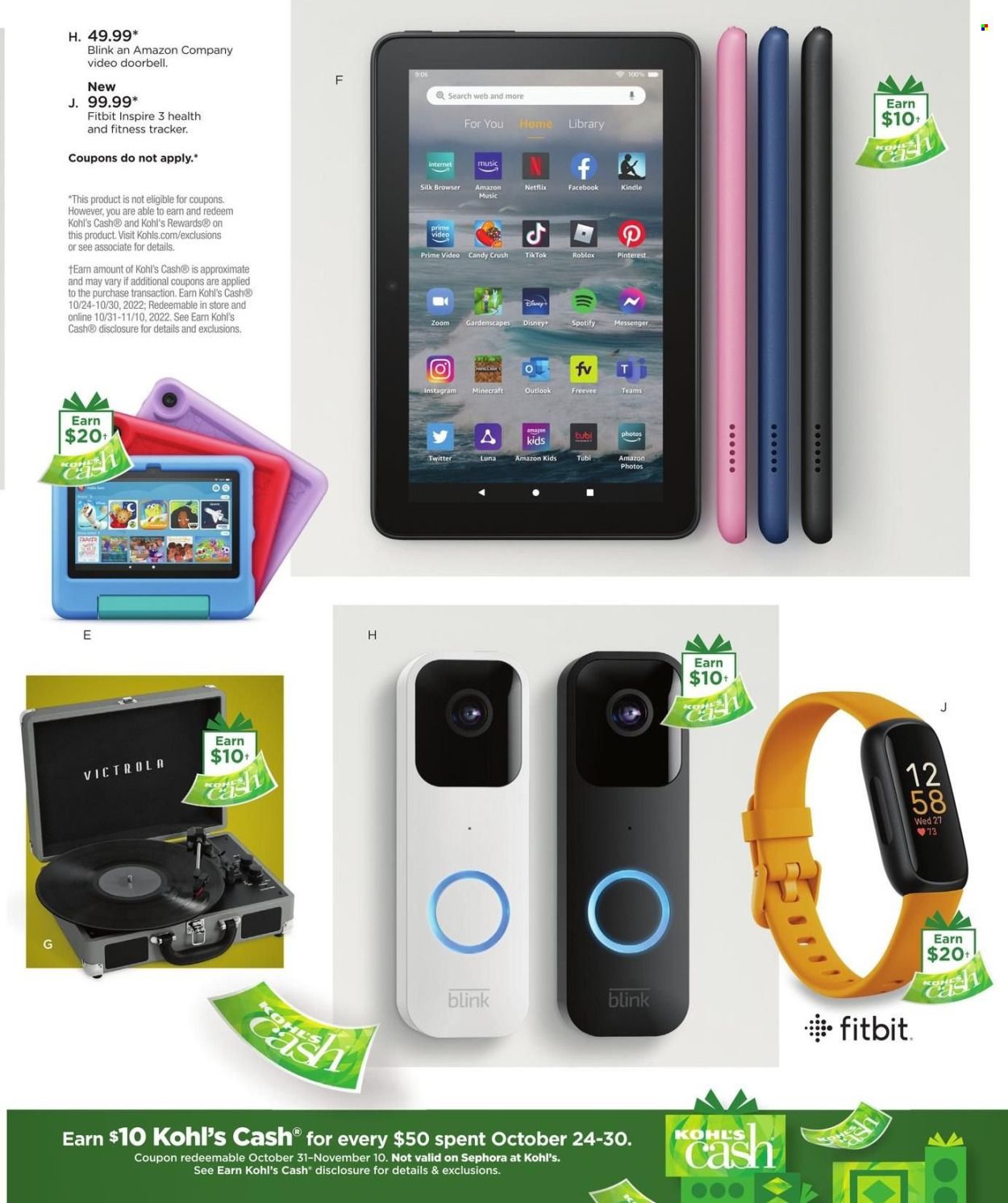 Kohl's Weekly Ad Flyer Specials October 24 to October 30, 2022
