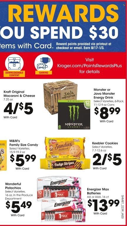 Kroger (GA, IL, LA, MI, OK, SC, TN, TX, VA) Weekly Ad Flyer Specials October 26 to November 1, 2022