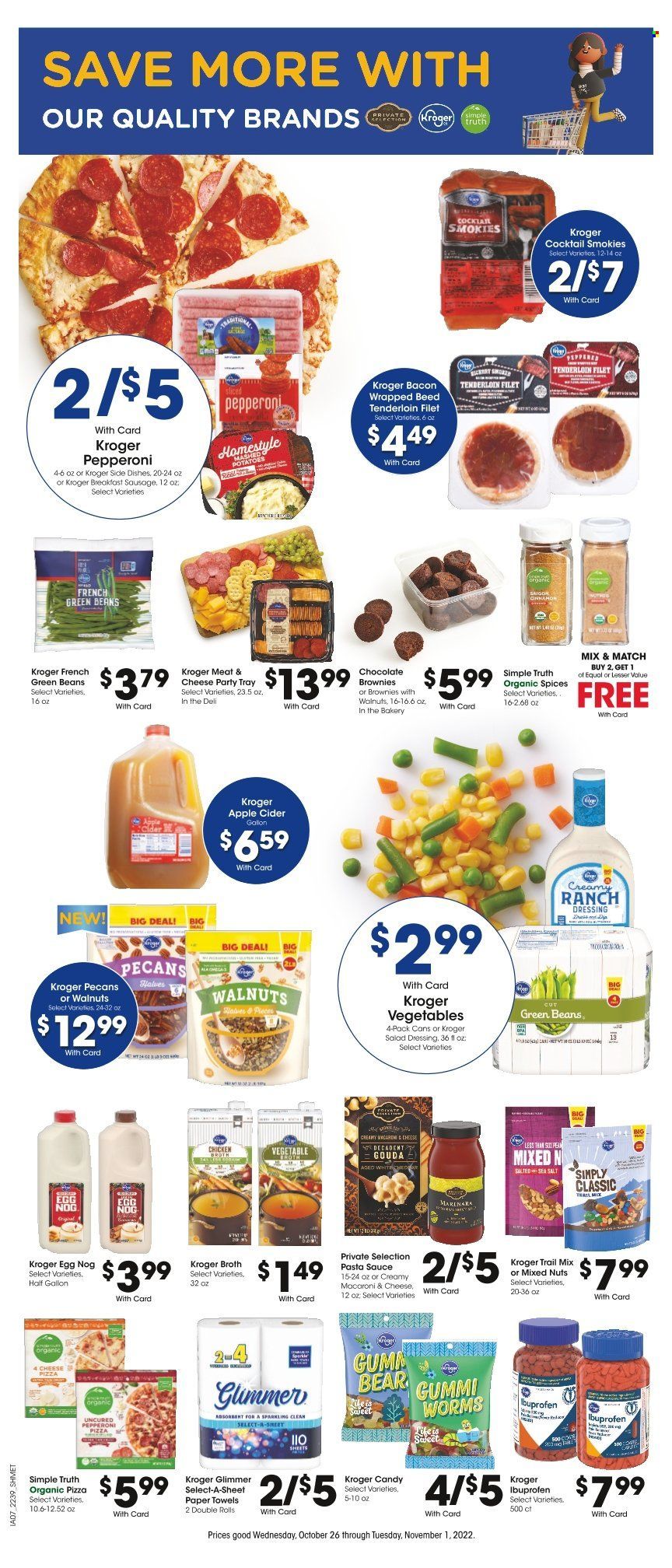 Kroger (GA, IL, LA, MI, OK, SC, TN, TX, VA) Weekly Ad Flyer Specials October 26 to November 1, 2022