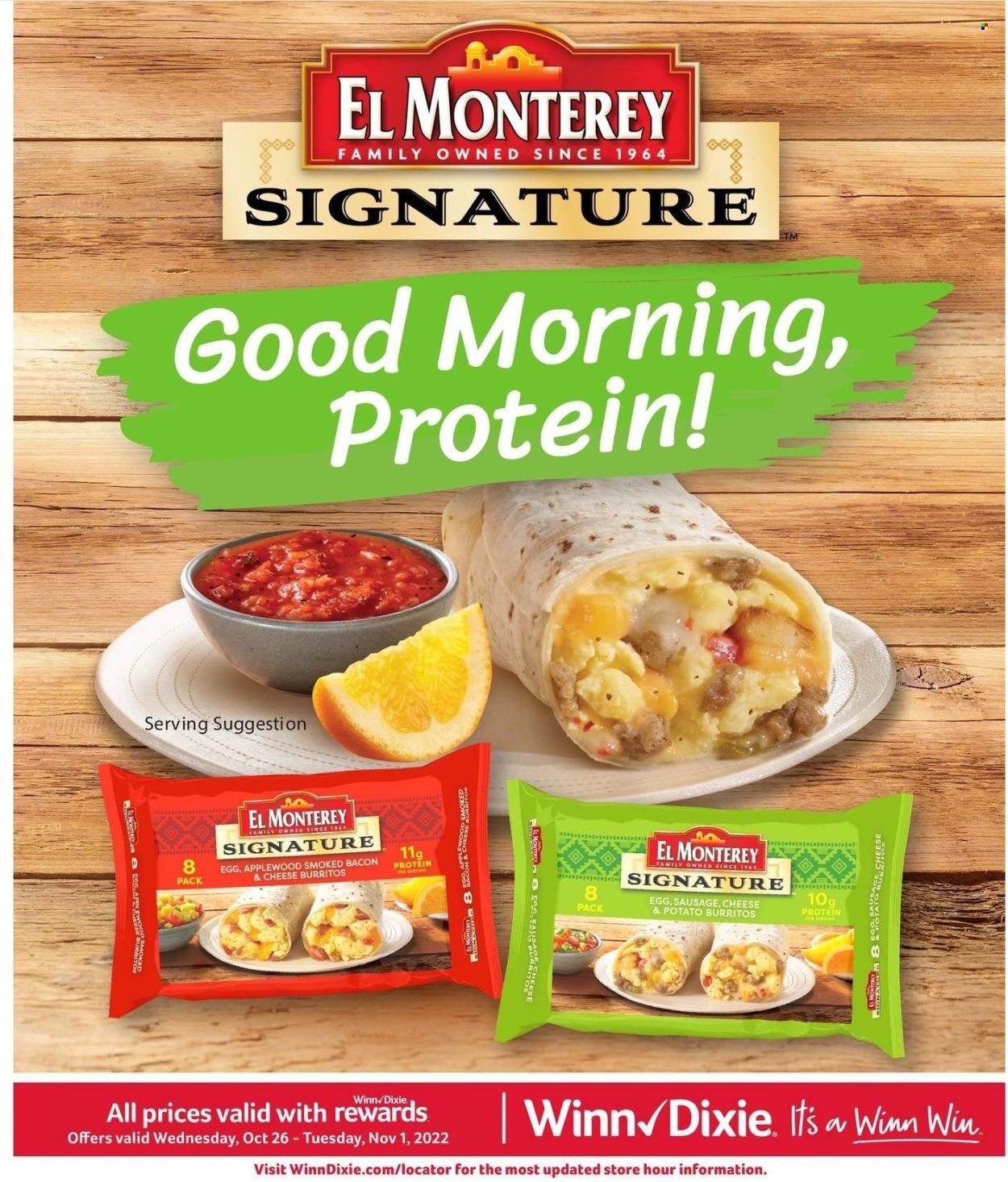 Winn Dixie (AL, FL, GA, LA) Weekly Ad Flyer Specials October 26 to November 1, 2022
