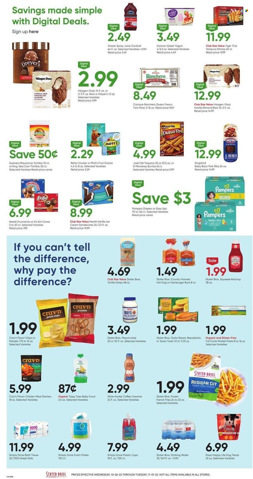 Stater Bros. (CA) Weekly Ad Flyer Specials October 26 to November 1, 2022