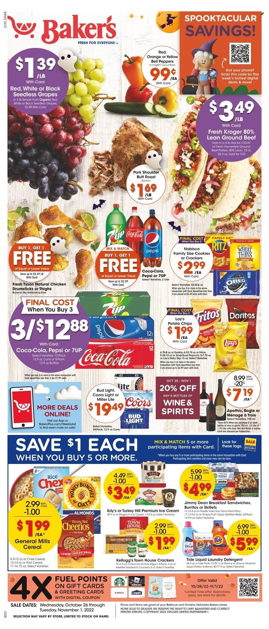 Baker's (NE) Weekly Ad Flyer Specials October 26 to November 1, 2022
