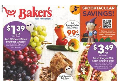 Baker's (NE) Weekly Ad Flyer Specials October 26 to November 1, 2022