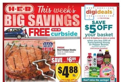 H-E-B (TX) Weekly Ad Flyer Specials October 26 to November 1, 2022