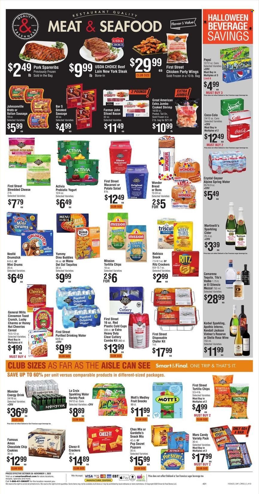 Smart & Final (AZ, CA) Weekly Ad Flyer Specials October 26 to November 1, 2022