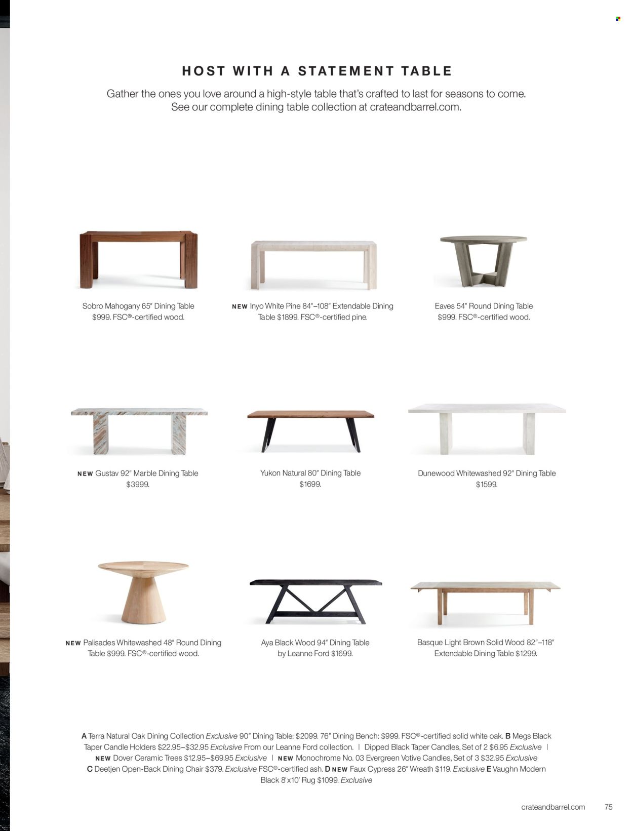 Crate & Barrel Promotions & Flyer Specials January 2023