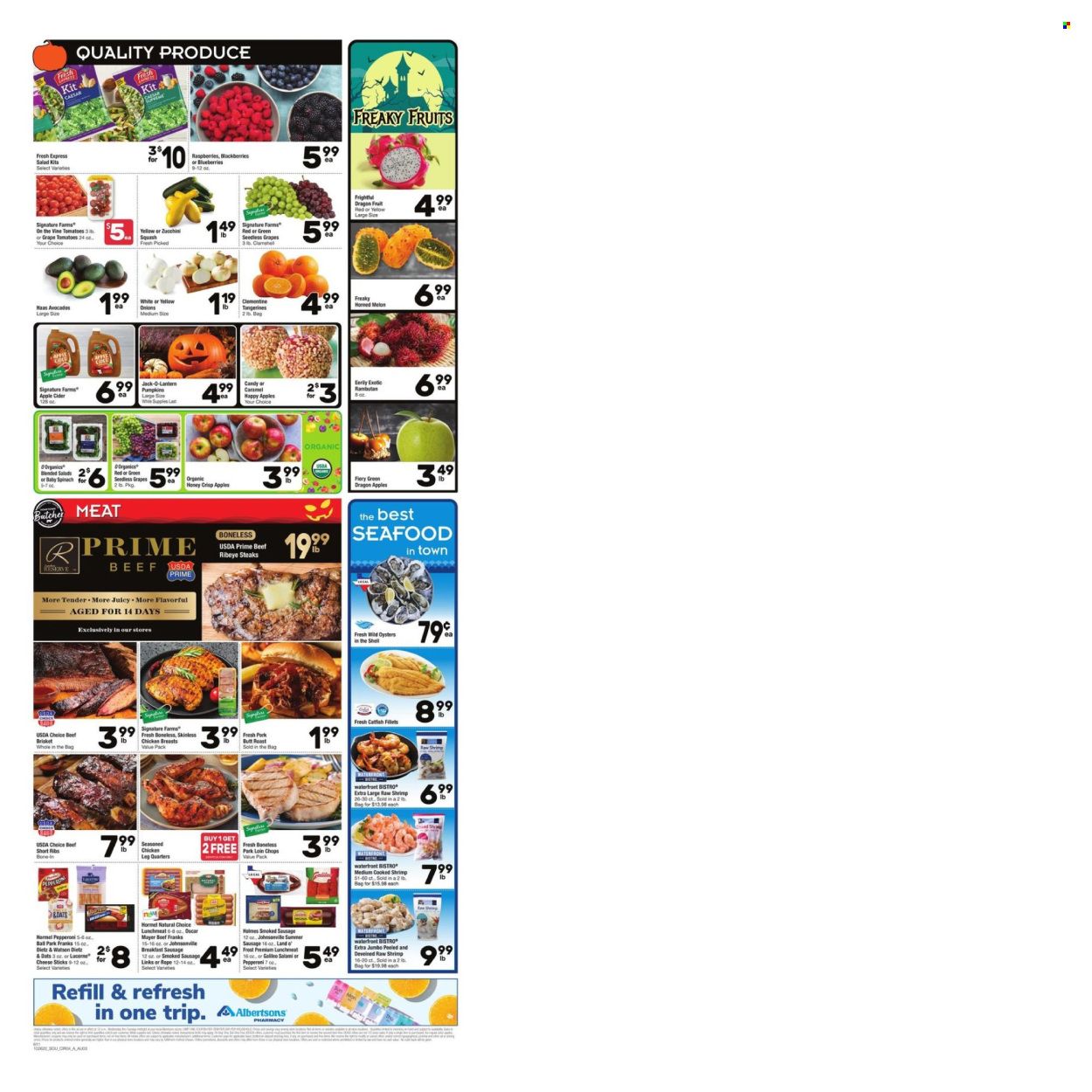 Albertsons (AR) Weekly Ad Flyer Specials October 26 to November 1, 2022