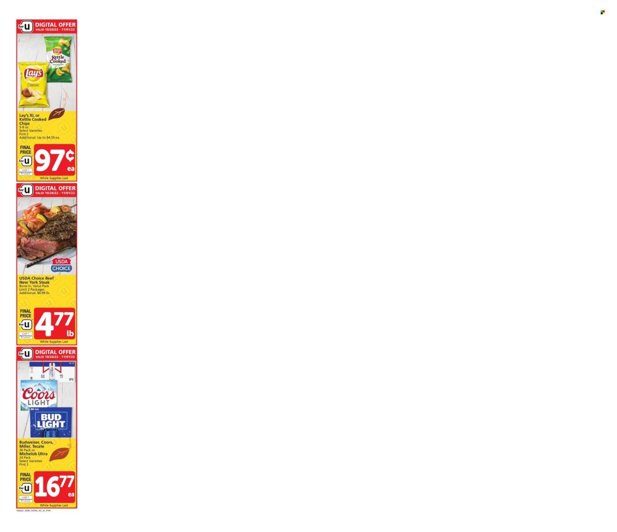 Albertsons (AZ) Weekly Ad Flyer Specials October 26 to November 1, 2022