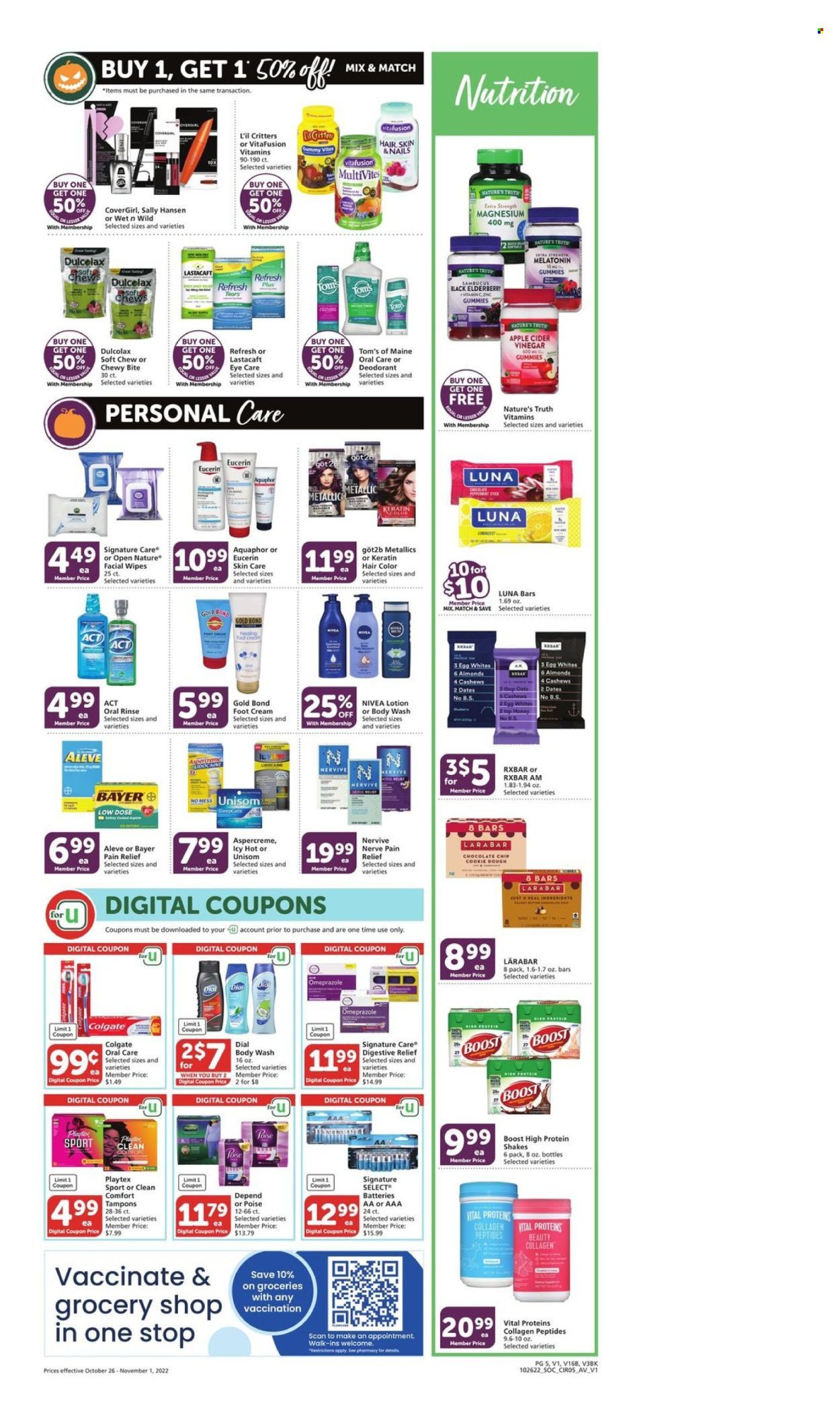 Albertsons (CA) Weekly Ad Flyer Specials October 26 to November 1, 2022