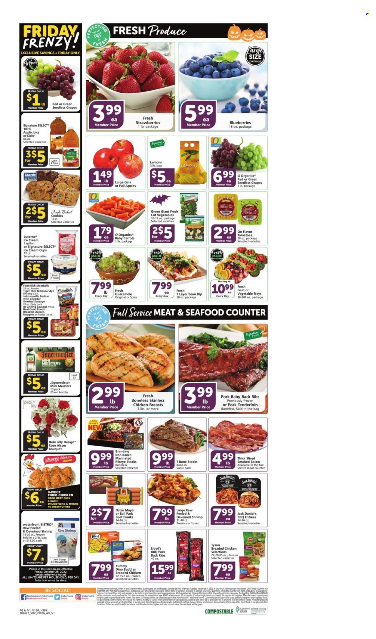 Albertsons (CA) Weekly Ad Flyer Specials October 26 to November 1, 2022