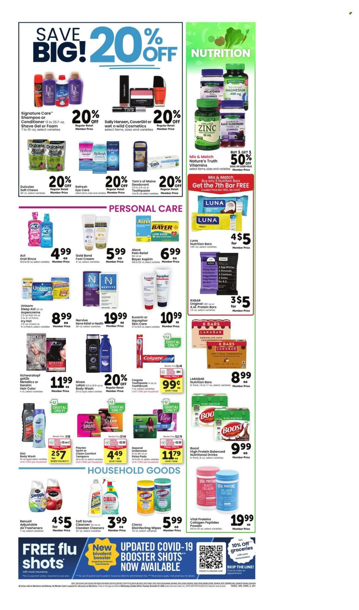 Albertsons (CO) Weekly Ad Flyer Specials October 26 to November 1, 2022