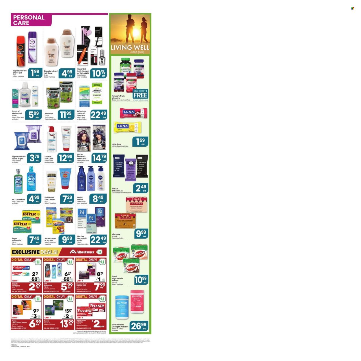 Albertsons (LA) Weekly Ad Flyer Specials October 26 to November 1, 2022