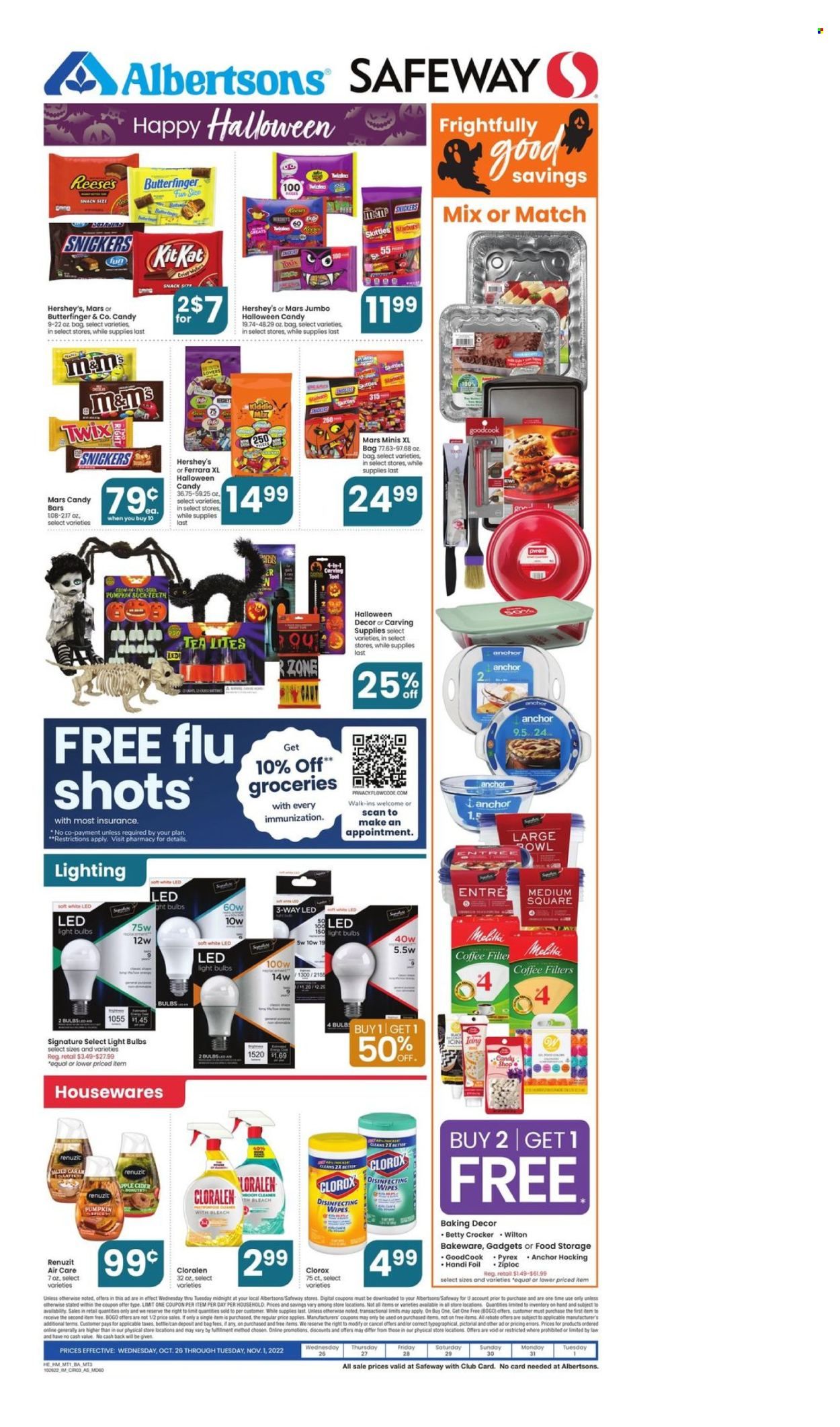 Albertsons (MT) Weekly Ad Flyer Specials October 26 to November 1, 2022