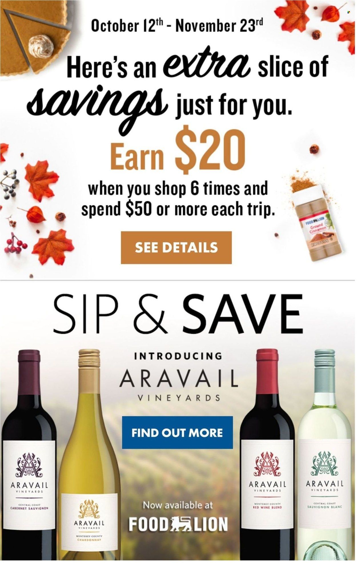 Food Lion (SC) Weekly Ad Flyer Specials October 26 to November 1, 2022