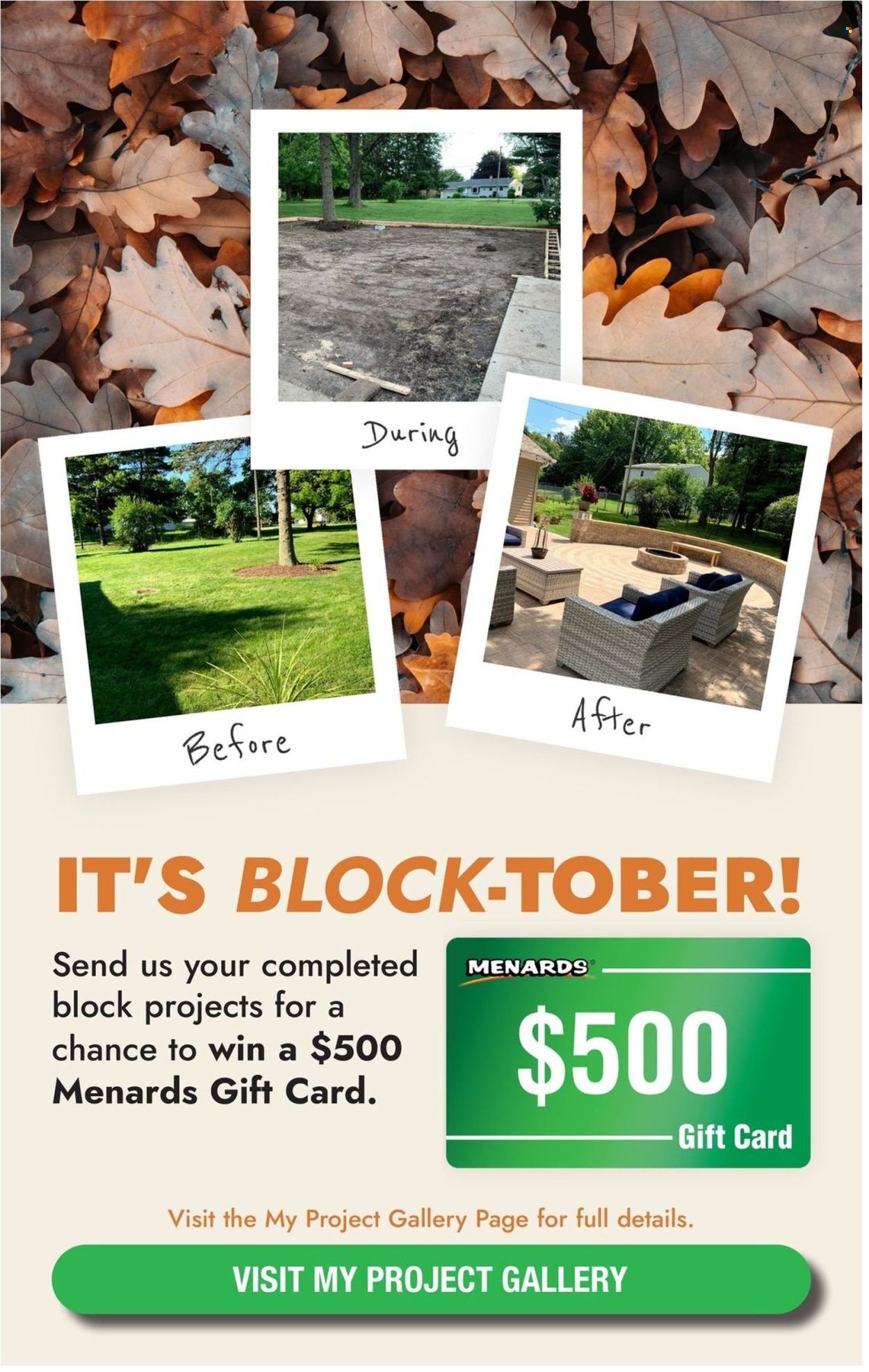 Menards Weekly Ad Flyer Specials October 27 to November 6, 2022
