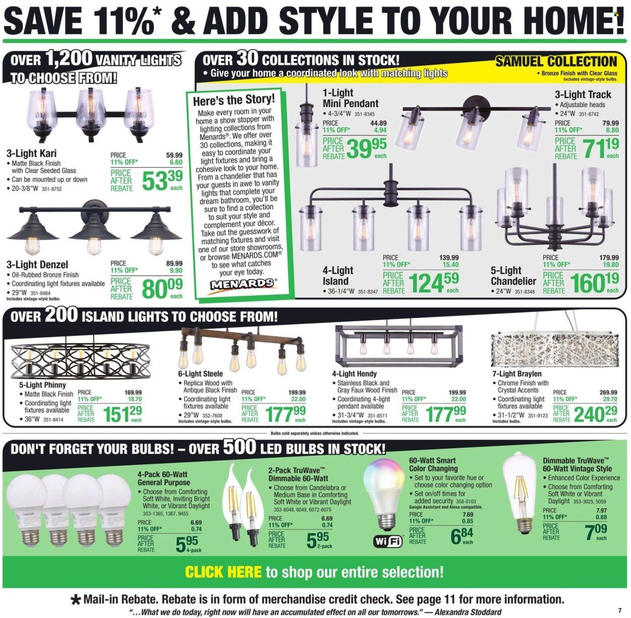 Menards Weekly Ad Flyer Specials October 27 to November 6, 2022