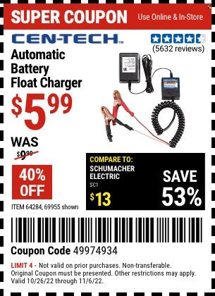 Harbor Freight Weekly Ad Flyer Specials October 26 to November 6, 2022