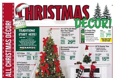 Menards Weekly Ad Flyer Specials October 27 to November 6, 2022