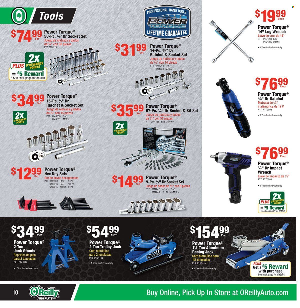 O'Reilly Auto Parts Weekly Ad Flyer Specials October 26 to November 29, 2022