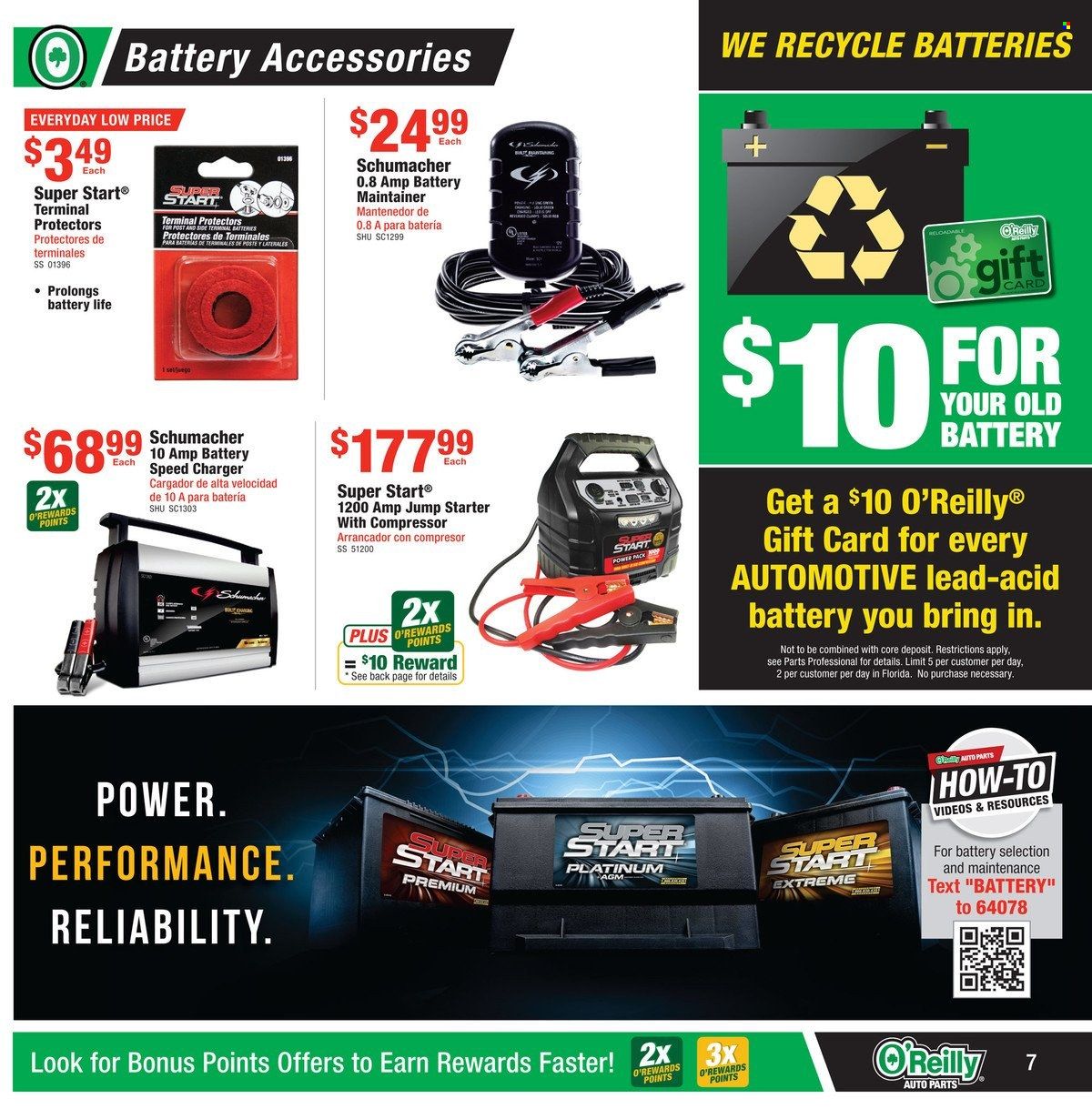 O'Reilly Auto Parts Weekly Ad Flyer Specials October 26 to November 29, 2022