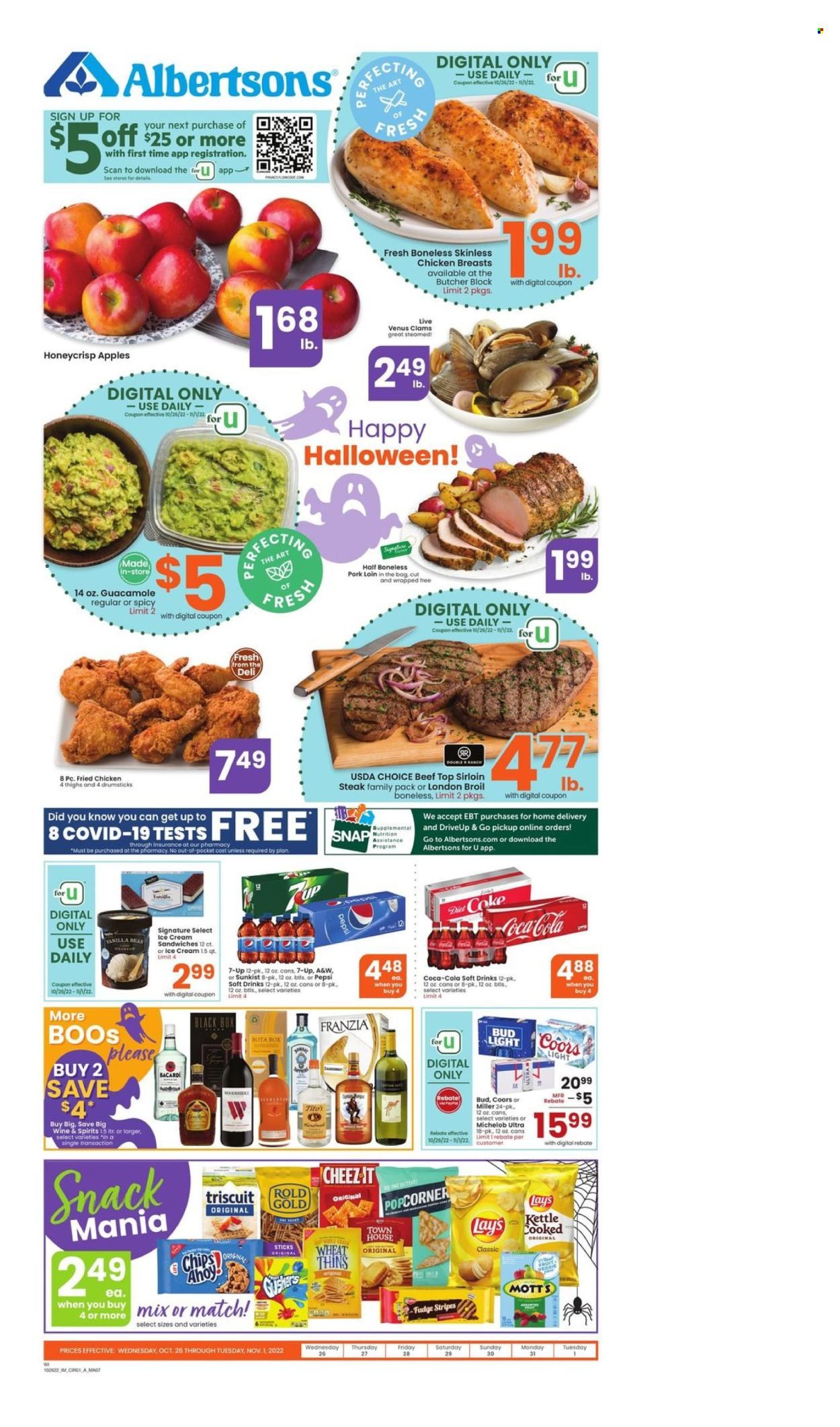 Albertsons (ND) Weekly Ad Flyer Specials October 26 to November 1, 2022