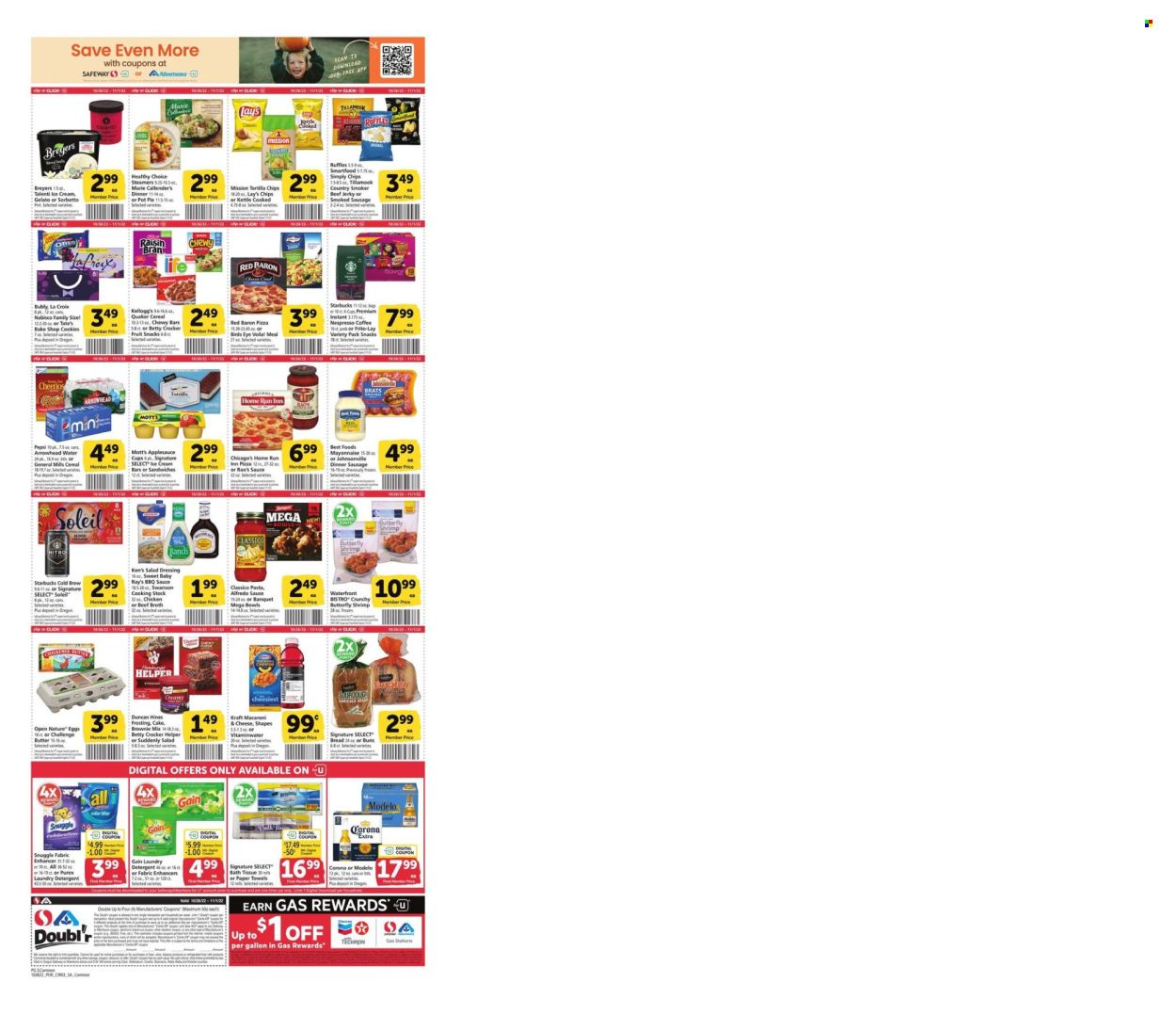 Albertsons (OR, WA) Weekly Ad Flyer Specials October 26 to November 1, 2022
