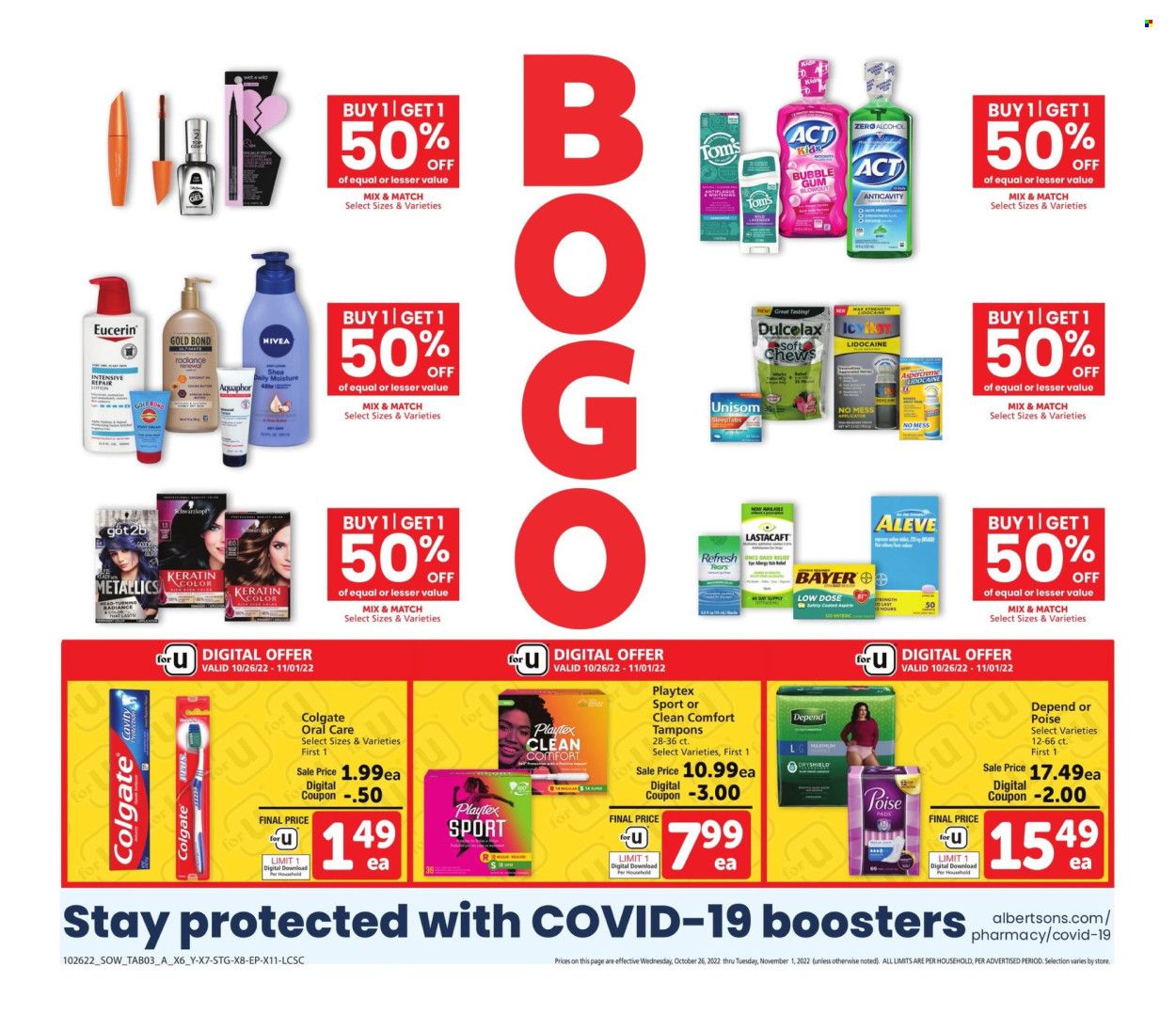 Albertsons (UT) Weekly Ad Flyer Specials October 26 to November 1, 2022