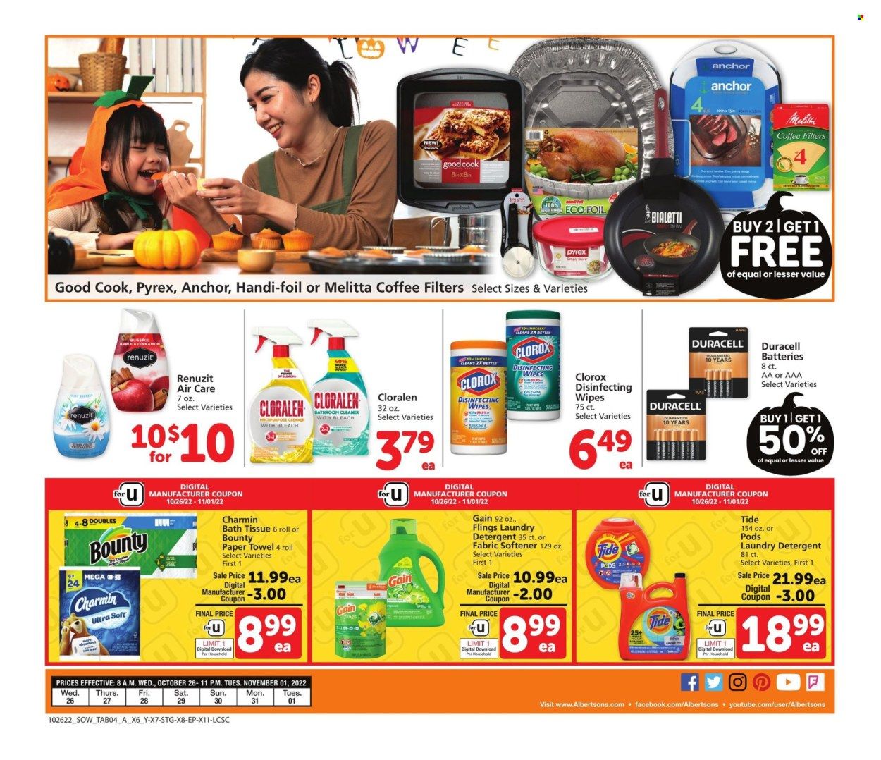 Albertsons (UT) Weekly Ad Flyer Specials October 26 to November 1, 2022
