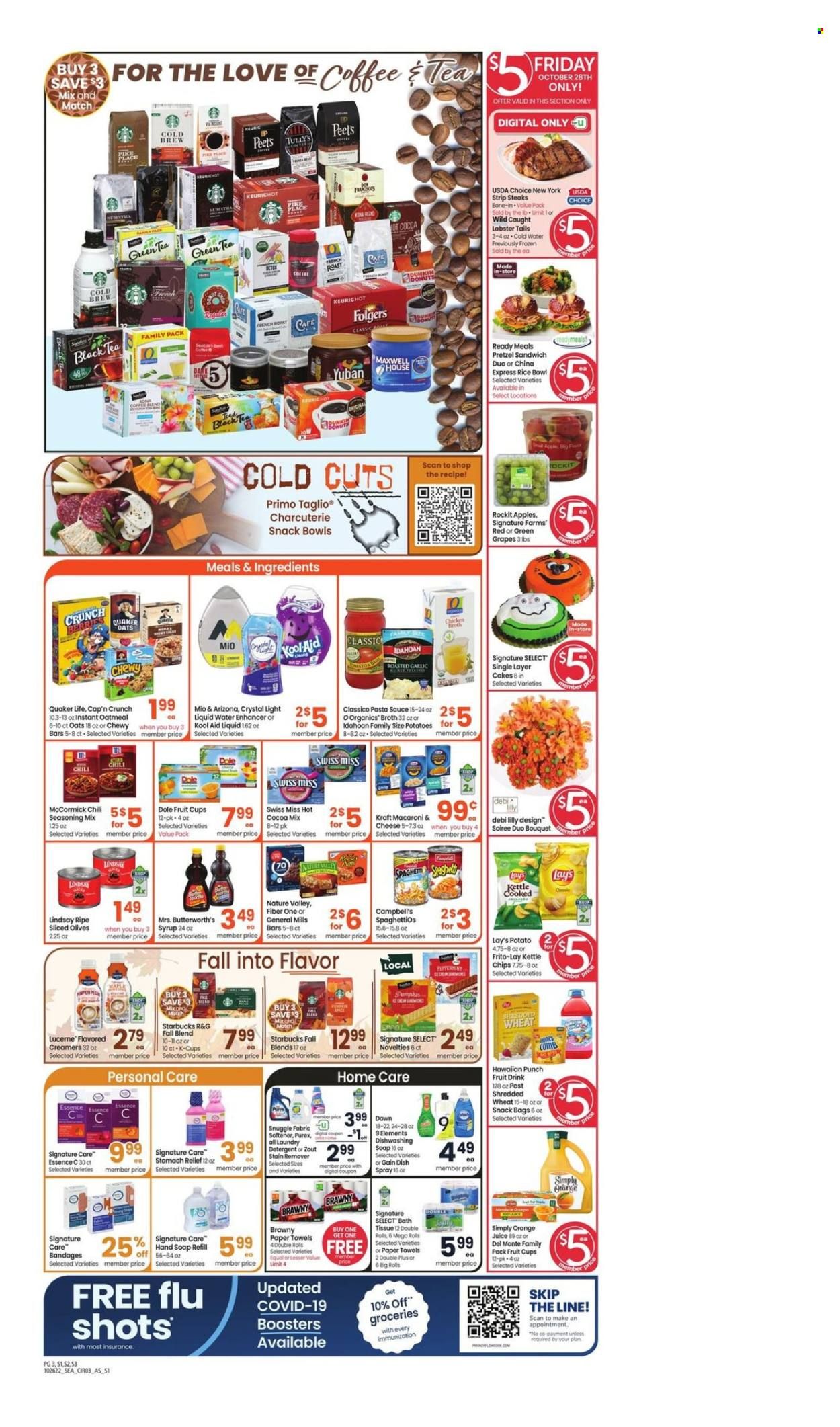 Albertsons (WA) Weekly Ad Flyer Specials October 26 to November 1, 2022